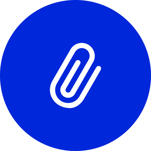 adjuntar Generic Blue icono