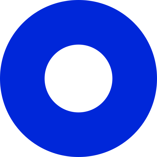 Круглая форма Generic Blue иконка