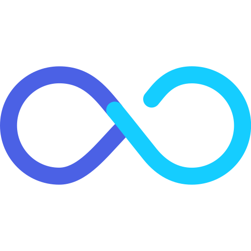 Infinity Generic Outline Color icon