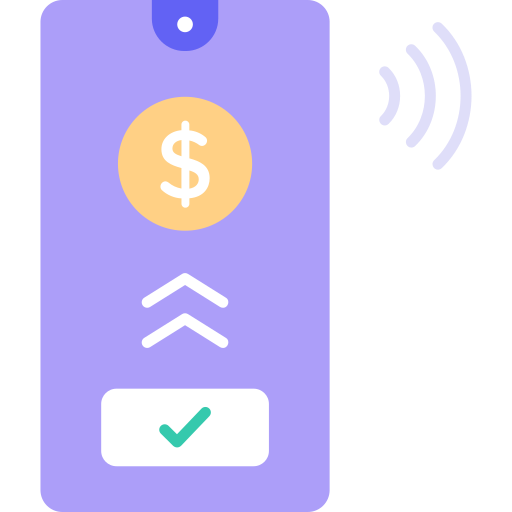Mobile payment SBTS2018 Flat icon