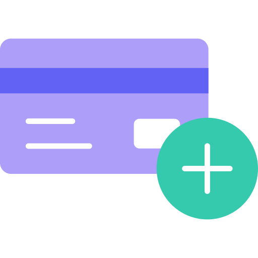 kredietkaart SBTS2018 Flat icoon