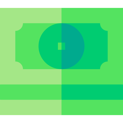 kasse Basic Straight Flat icon