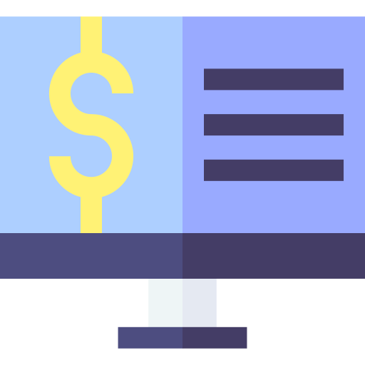 banca online Basic Straight Flat icona
