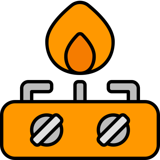 Burner Generic Outline Color icon