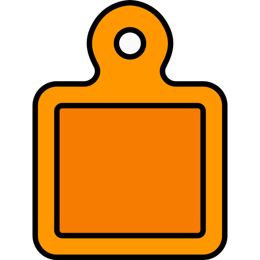 Cutting board Generic Outline Color icon