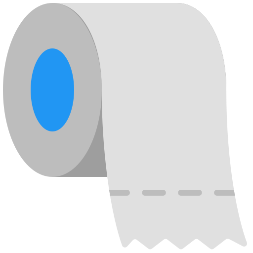 トイレットペーパー Generic Flat icon