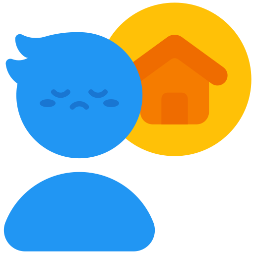 Homesick Generic Flat icon