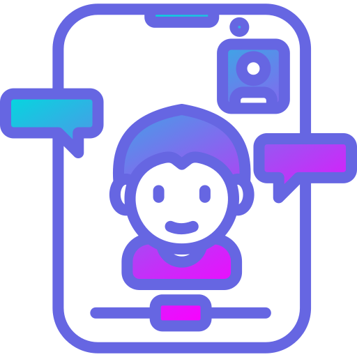 Video call Generic Lineal Color Gradient icon
