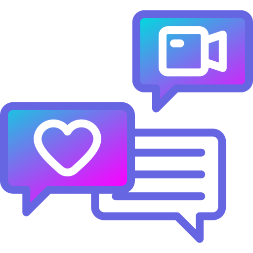 Chat Generic Lineal Color Gradient icon