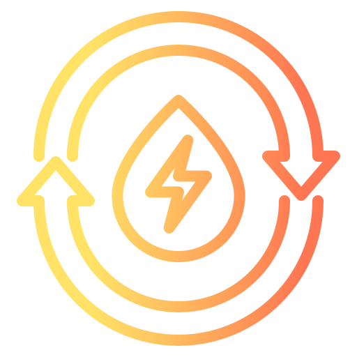 hernieuwbare energie Generic Gradient icoon