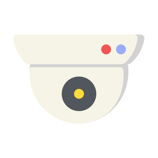 cámara de vigilancia Generic Flat icono