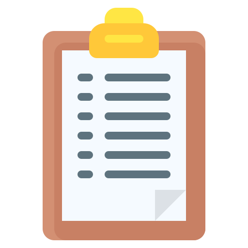 Clipboard Generic Flat icon