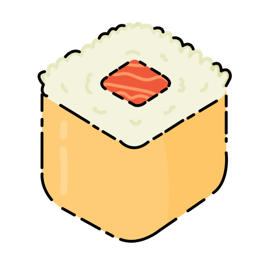 sushi Generic Outline Color icona