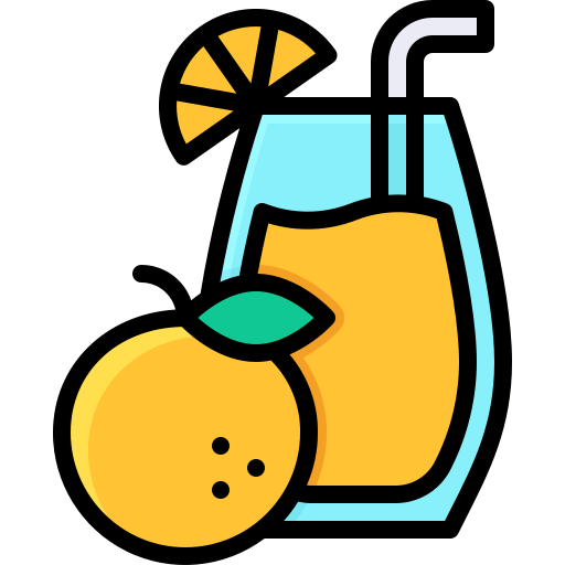 orangensaft Generic Outline Color icon