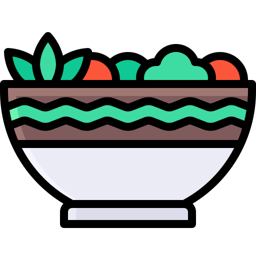 salade Generic Outline Color Icône