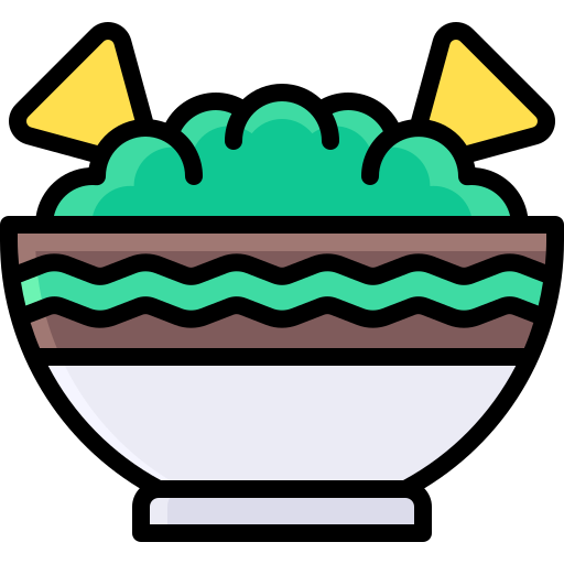 Nachos Generic Outline Color icon