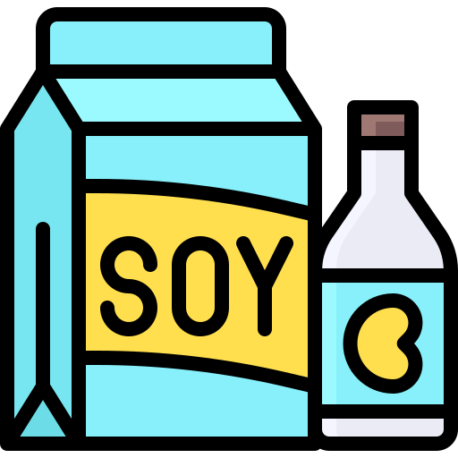 mleko sojowe Generic Outline Color ikona
