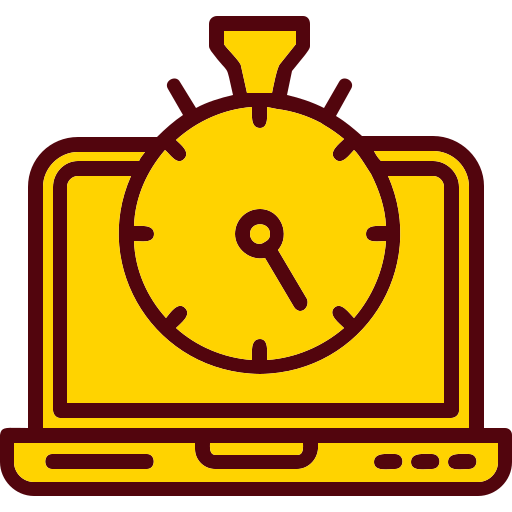 stoppuhr Generic Outline Color icon