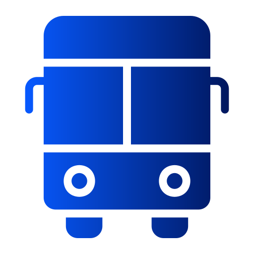 bus Generic Flat Gradient icoon