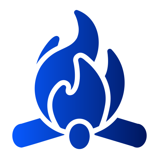 Campfire Generic Flat Gradient icon