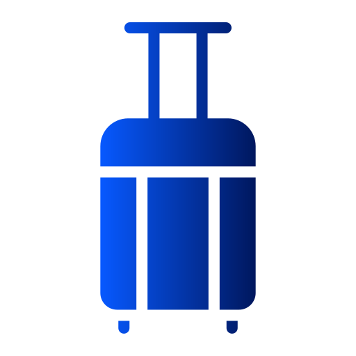 walizka Generic Flat Gradient ikona