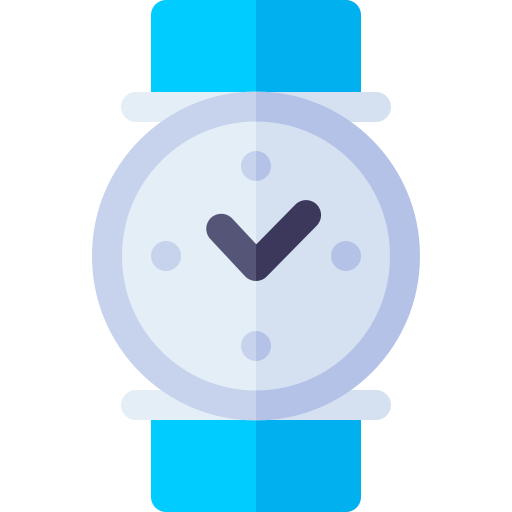 Watch Basic Rounded Flat icon