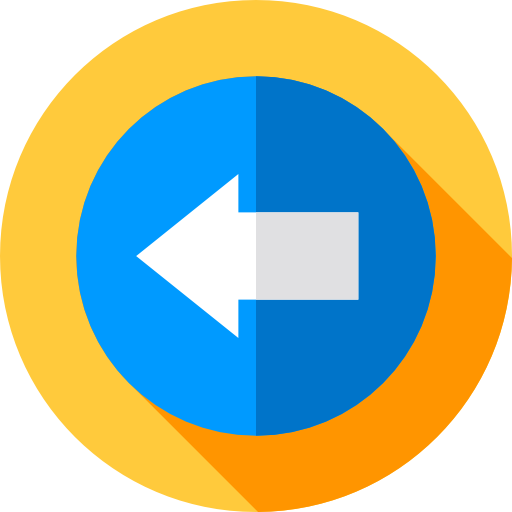 links Flat Circular Flat icon