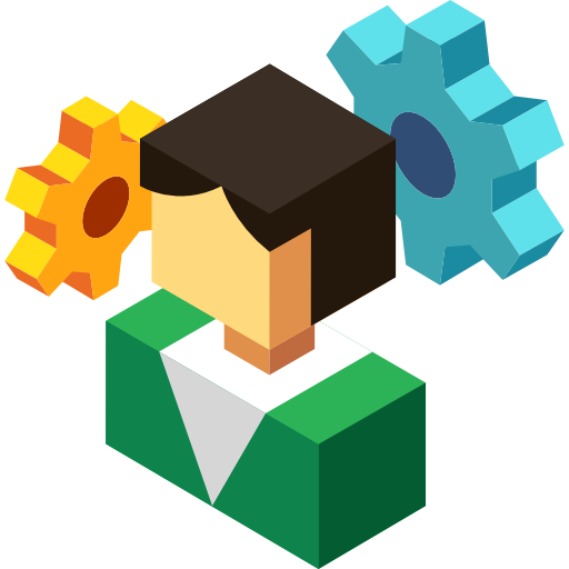 Management Chanut is Industries Isometric icon