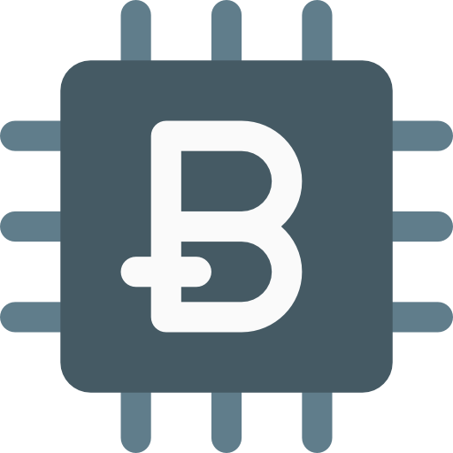 bitcoin Pixel Perfect Flat icon