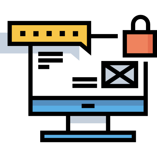 datensicherheit Chanut is Industries Lineal Color icon