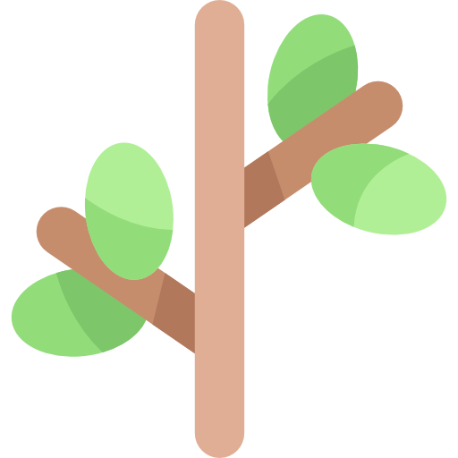 Branch Kawaii Flat icon