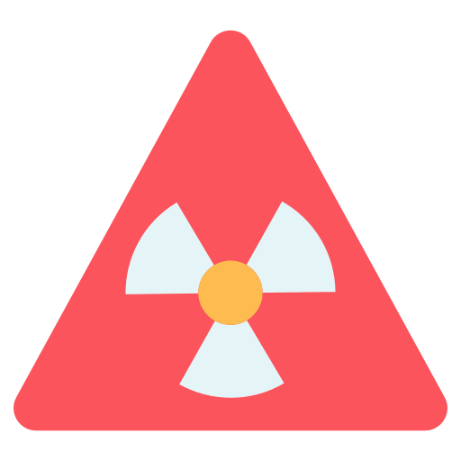 Радиоактивный Generic Flat иконка