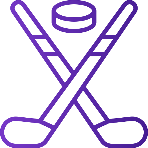 Ice hockey Generic Gradient icon