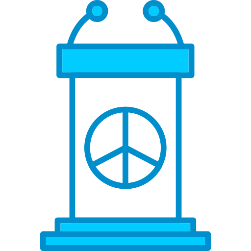 평화주의 Generic Blue icon
