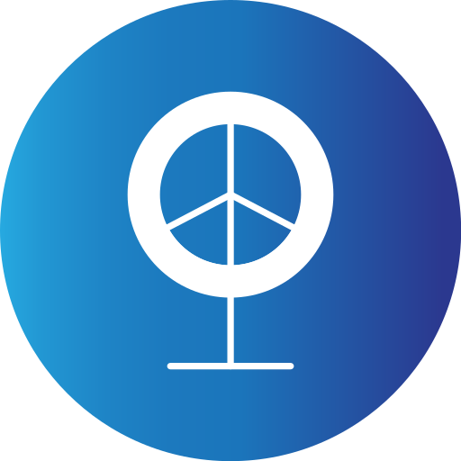 Peace Generic Blue icon
