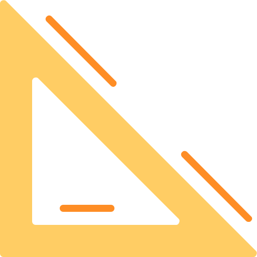 triangolare Generic Flat icona