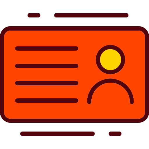 kundenkarte Generic Outline Color icon