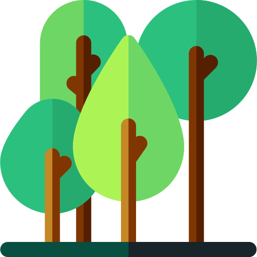 Tree Basic Rounded Flat icon