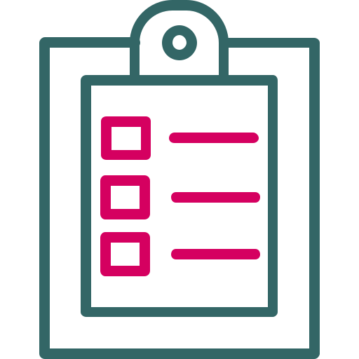 Clipboard Generic Outline Color icon