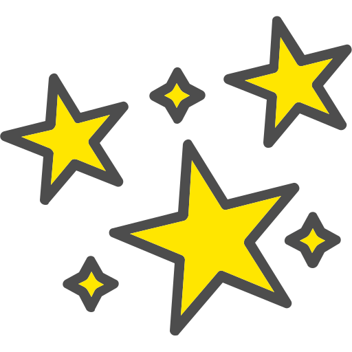 gwiazdy Generic Outline Color ikona