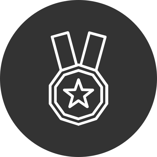 Medal Generic Glyph icon