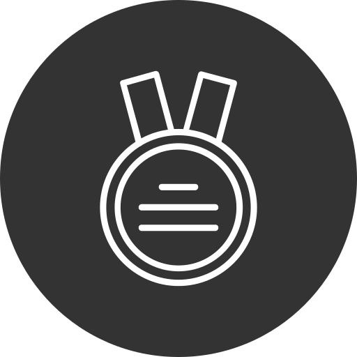 Medal Generic Glyph icon
