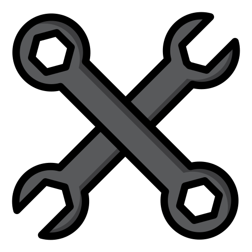 Wrench Generic Outline Color icon