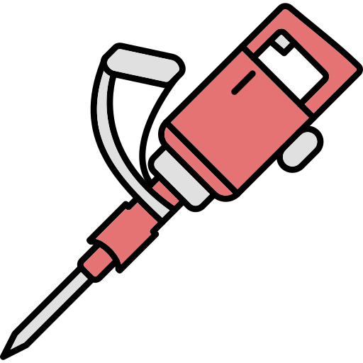 presslufthammer Generic Thin Outline Color icon
