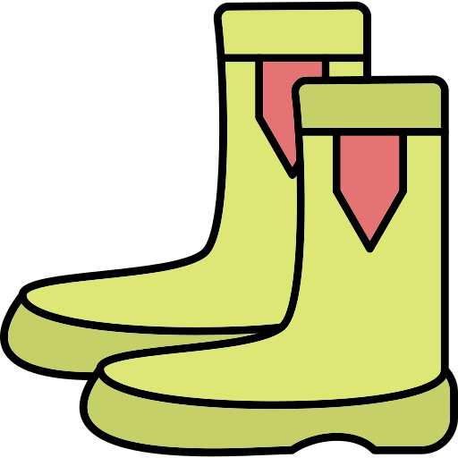 ブーツ Generic Thin Outline Color icon