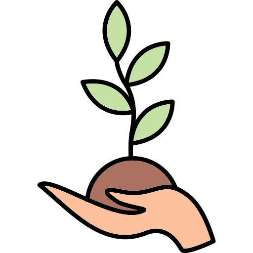 Planting Generic Thin Outline Color icon