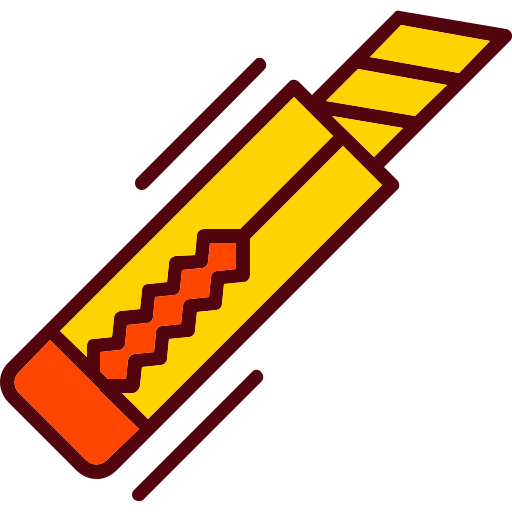 Paper cutter Generic Outline Color icon