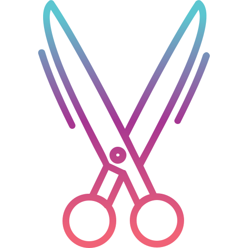 Scissor Generic Gradient icon