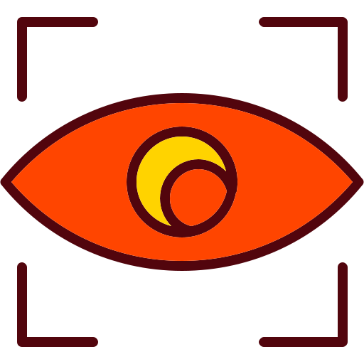 Googly eyes Generic Outline Color icon
