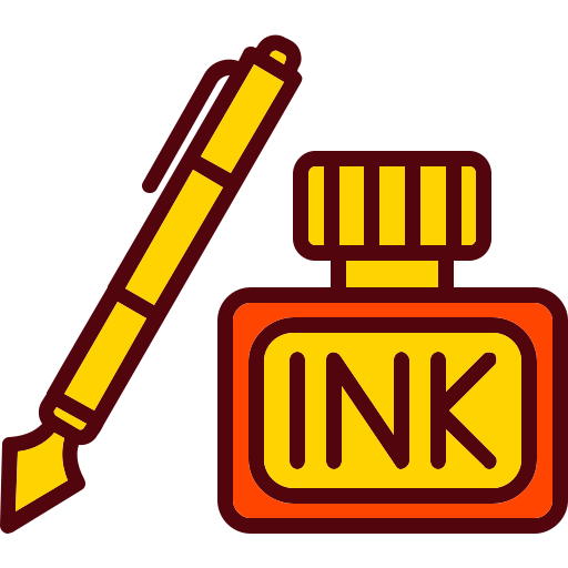 잉크 병 Generic Outline Color icon